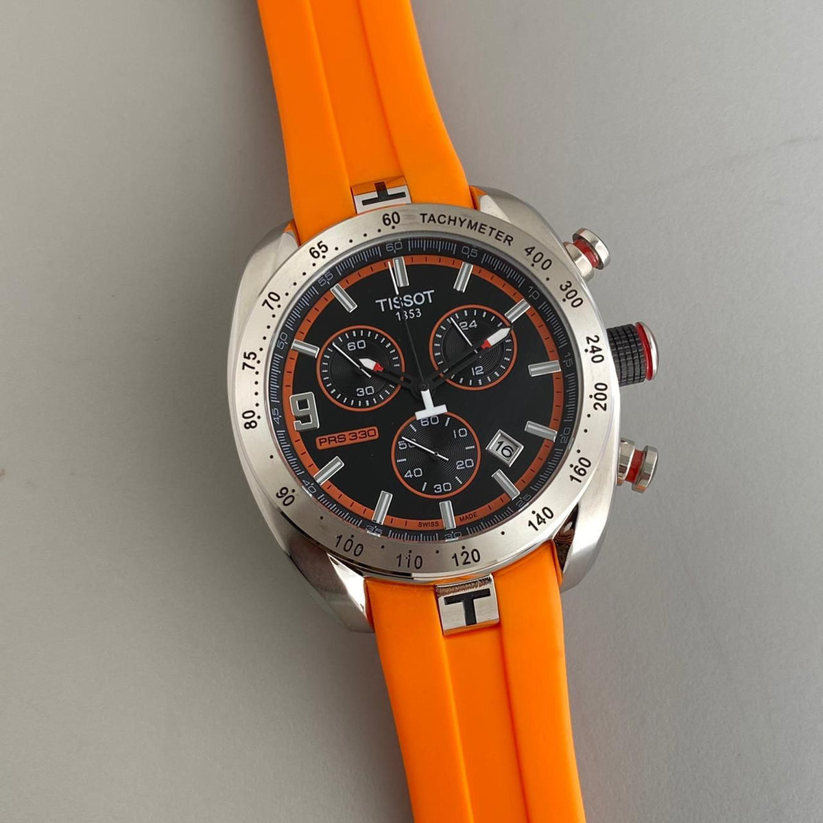 ๐ Tissot Traditional Premium Orange Fiber strap upgraded model now