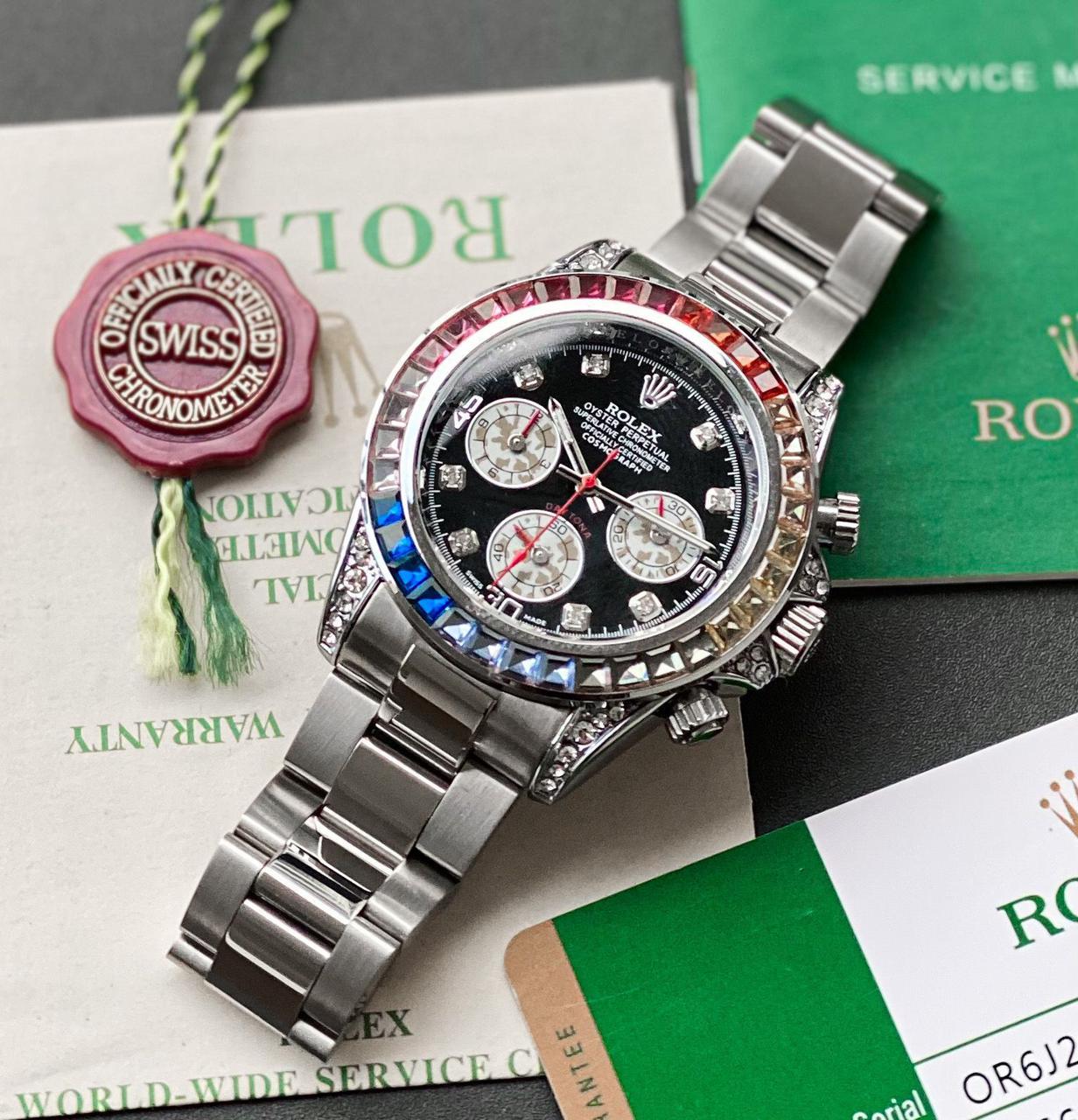 ROLEX DAYTONA RAINBOW WATCH 116595RBOW DELIBERATELY FOR MEN'S