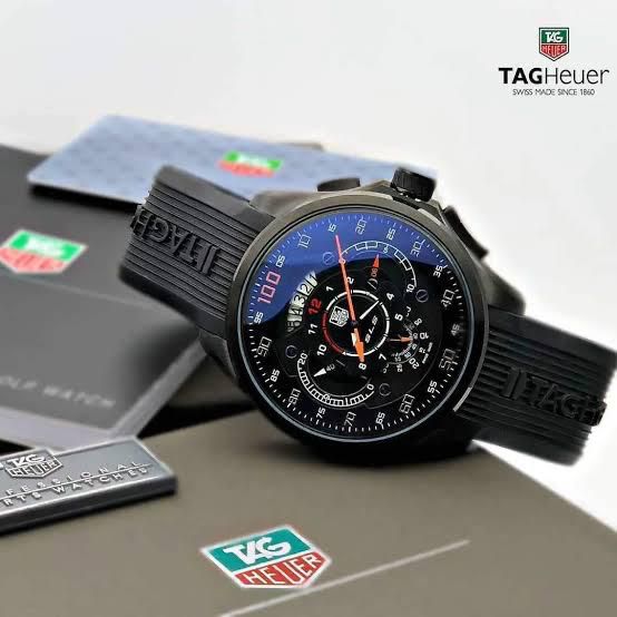 Tag heuer Mercedes-Benz SLS Edition Black dial men's analog watch