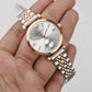 Emporio Armani Silver gold chain women's watch