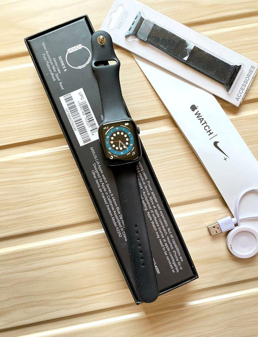 APPLE SERIES 6 WITH METAL STRAPS