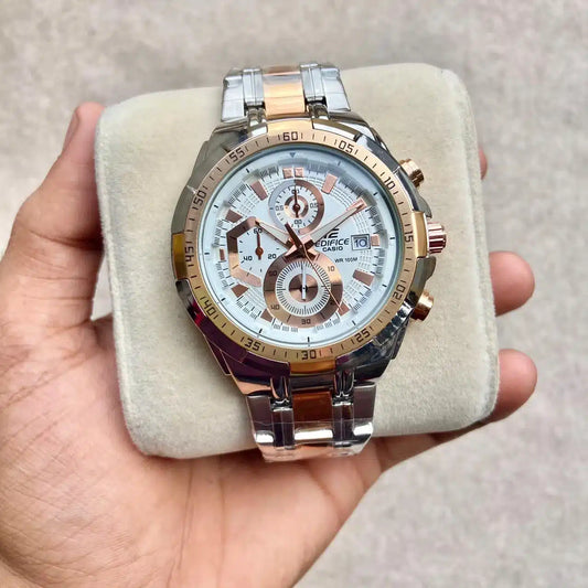 Stylish Men’s Edifice Chronograph Stainless Steel Men’s Watch