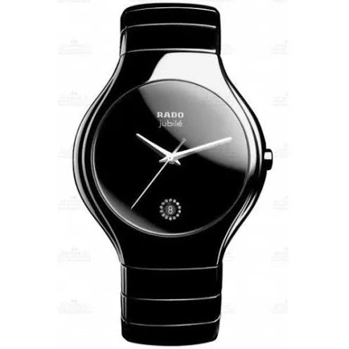 Rado Jubile collection ceramic Black dial men's analogue watch