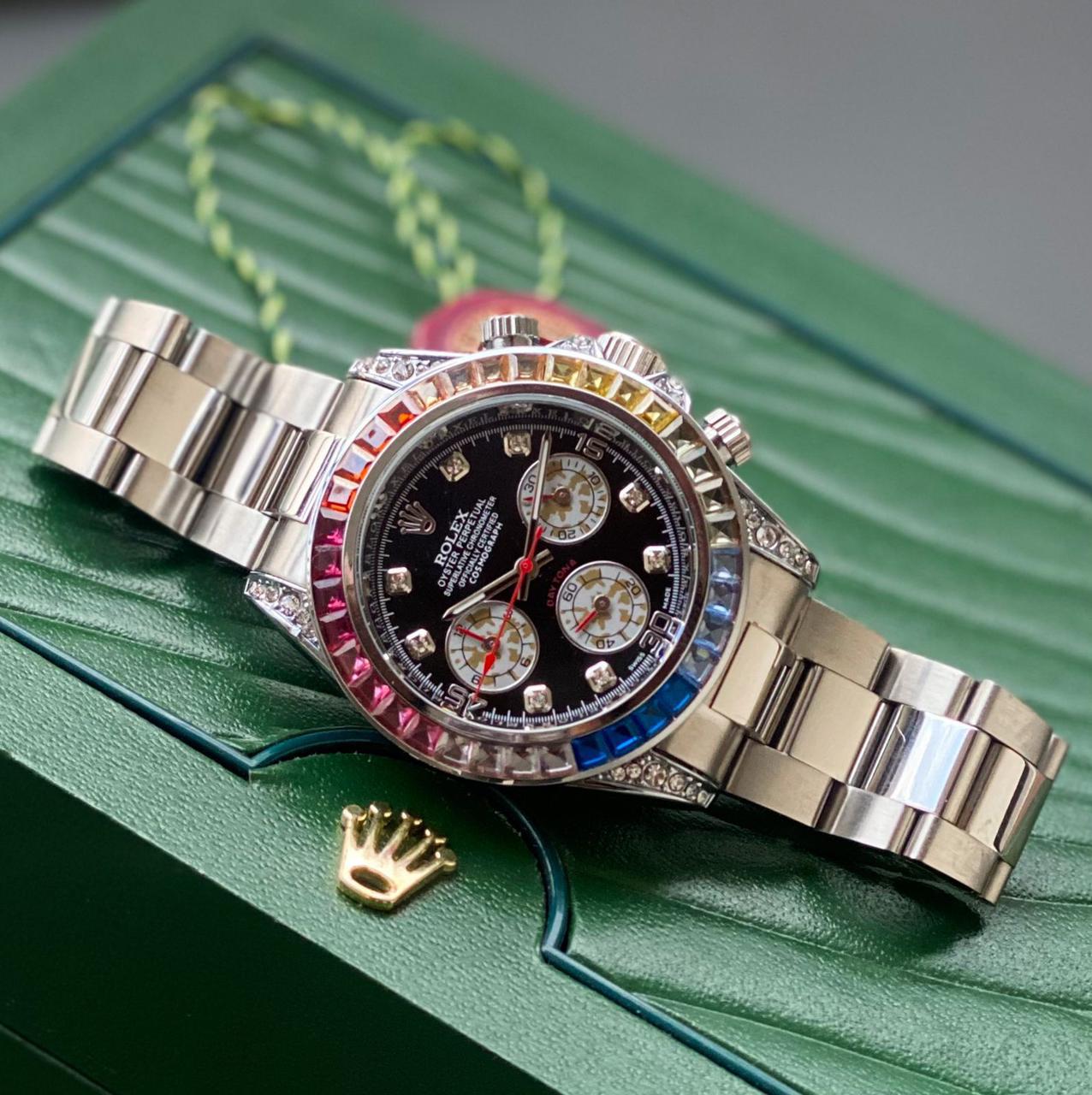 ROLEX DAYTONA RAINBOW WATCH 116595RBOW DELIBERATELY FOR MEN'S