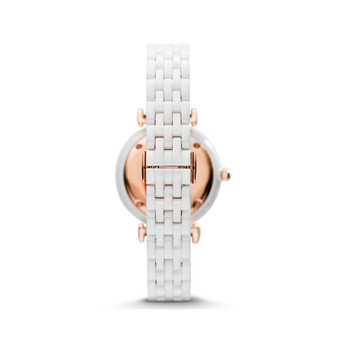 Emporio Armani White Ceramic women's watch