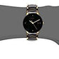 Rado centrix couple watch gold black chain