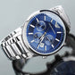 Emporio Armani AR2448 Blue dial stainless steel men's watch