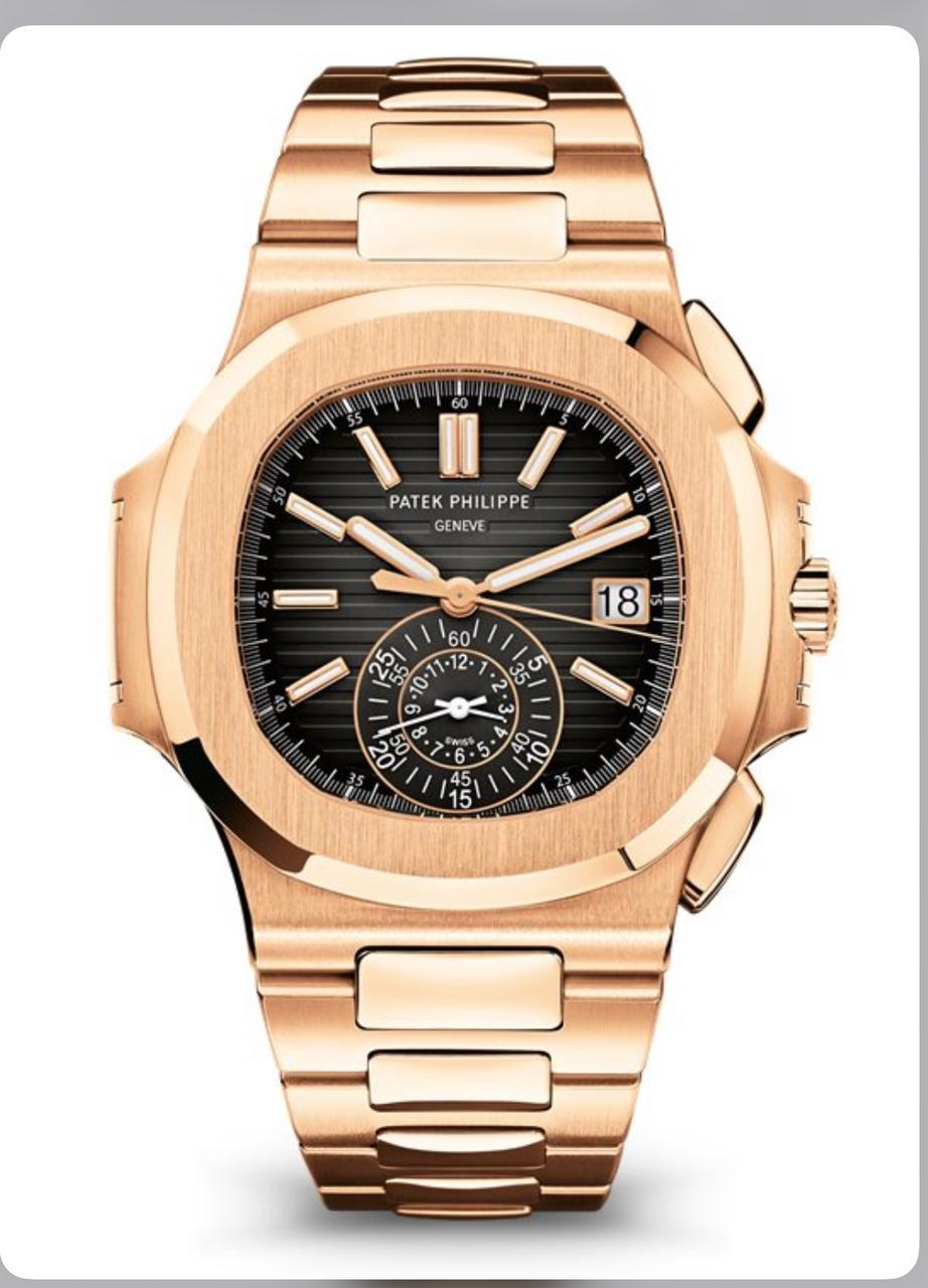 Patek Philippe nautilus copper stainless steel men's watch