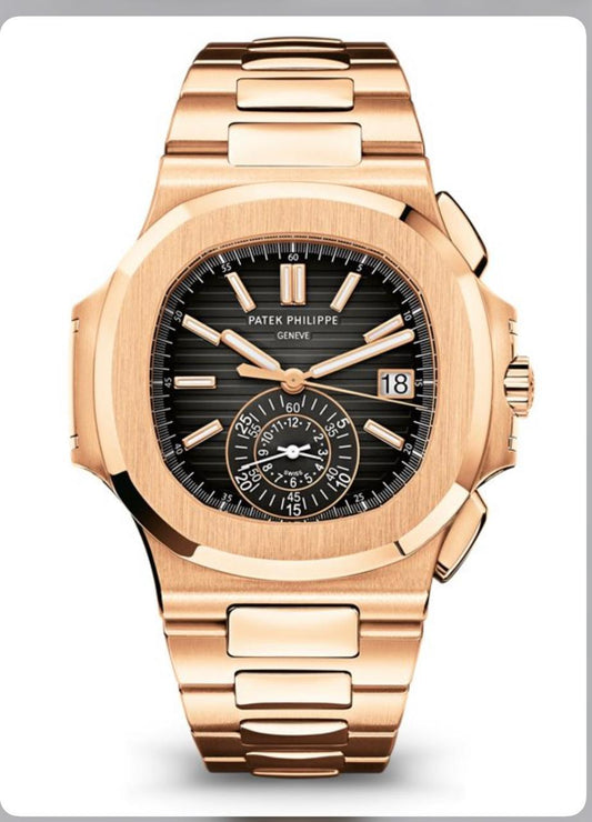 Patek Philippe nautilus copper stainless steel men's watch