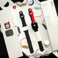 Apple i watch swreis 7 on/off apple logo with colourful belt