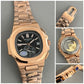 Patek Philippe nautilus Gold chain men's watch