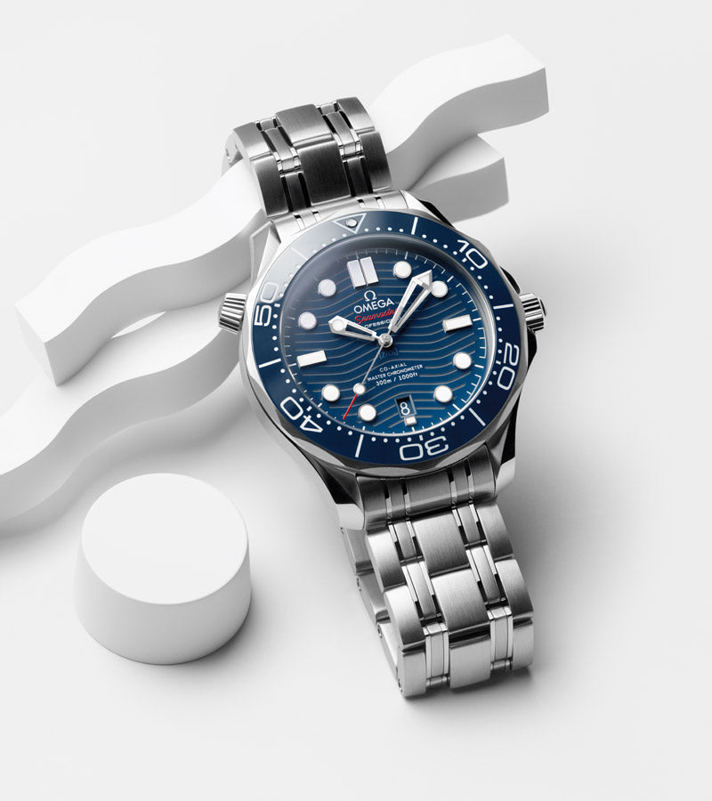 Omega Seamaster Diver 300M Co‑Axial Master Chronometer BLack Dial 210.30.42.20.03.001 Men's watch