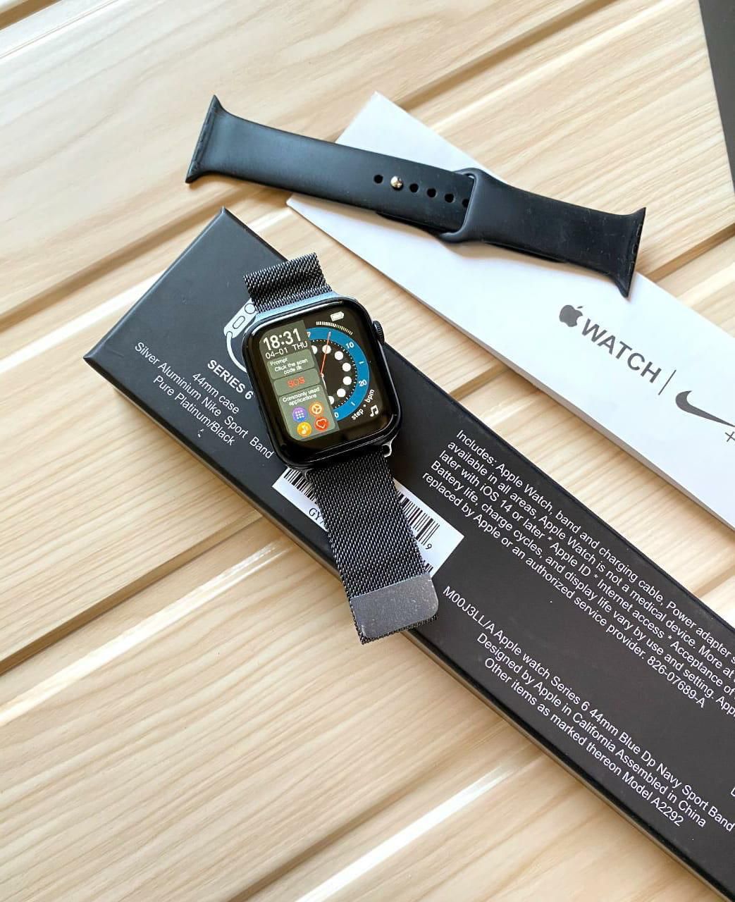 APPLE SERIES 6 WITH METAL STRAPS