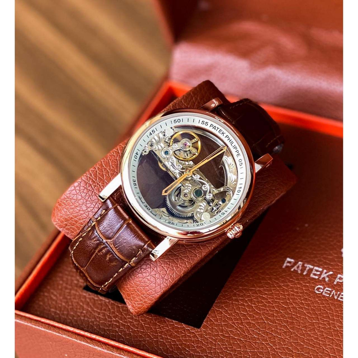 Patek Philippe most renowned leather belt watch