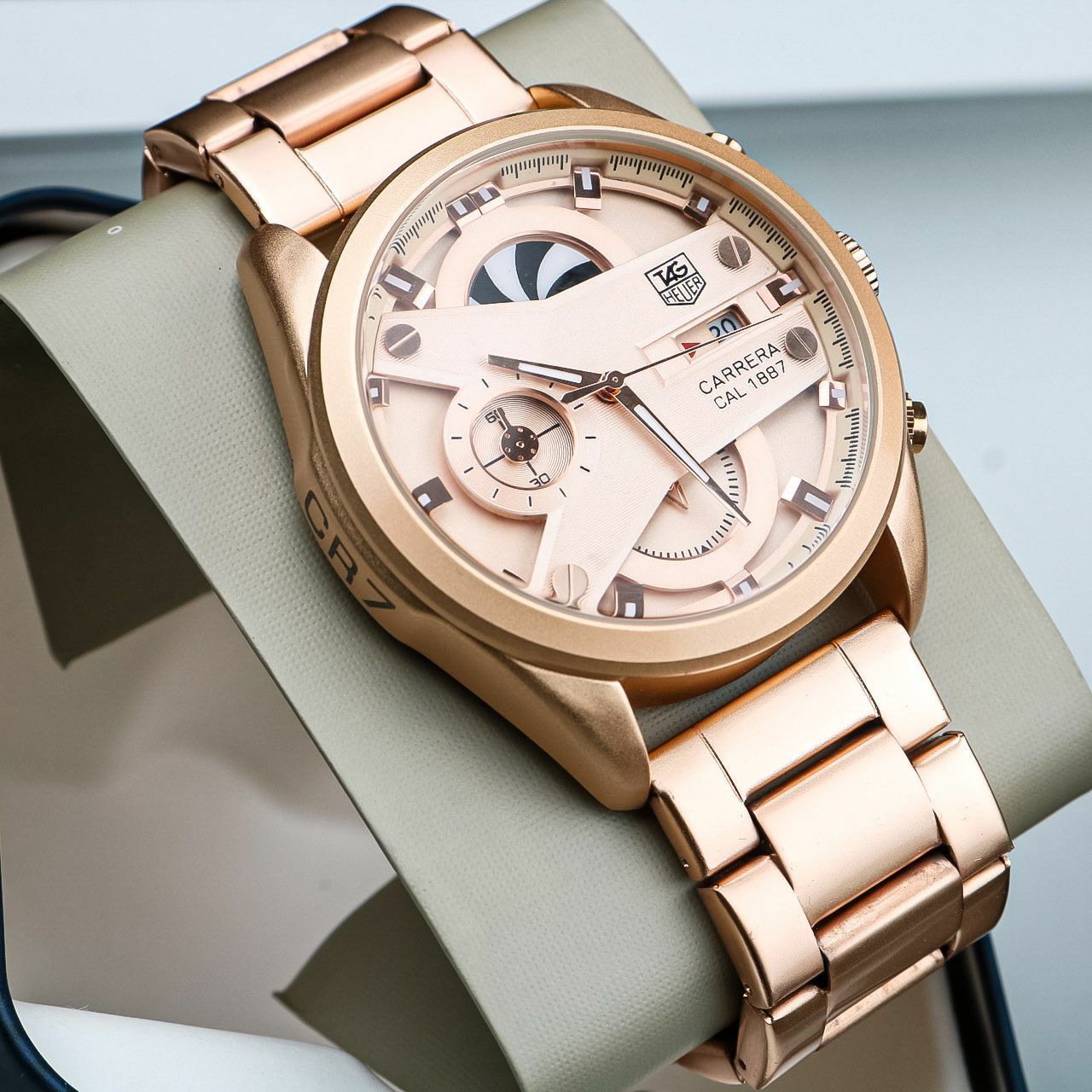 Tag Heuer Carrera CR7 Rose Gold Men's Analog Watch