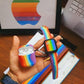 Apple i watch sereis 6 and apple airpod 2nd generation rainbow edition