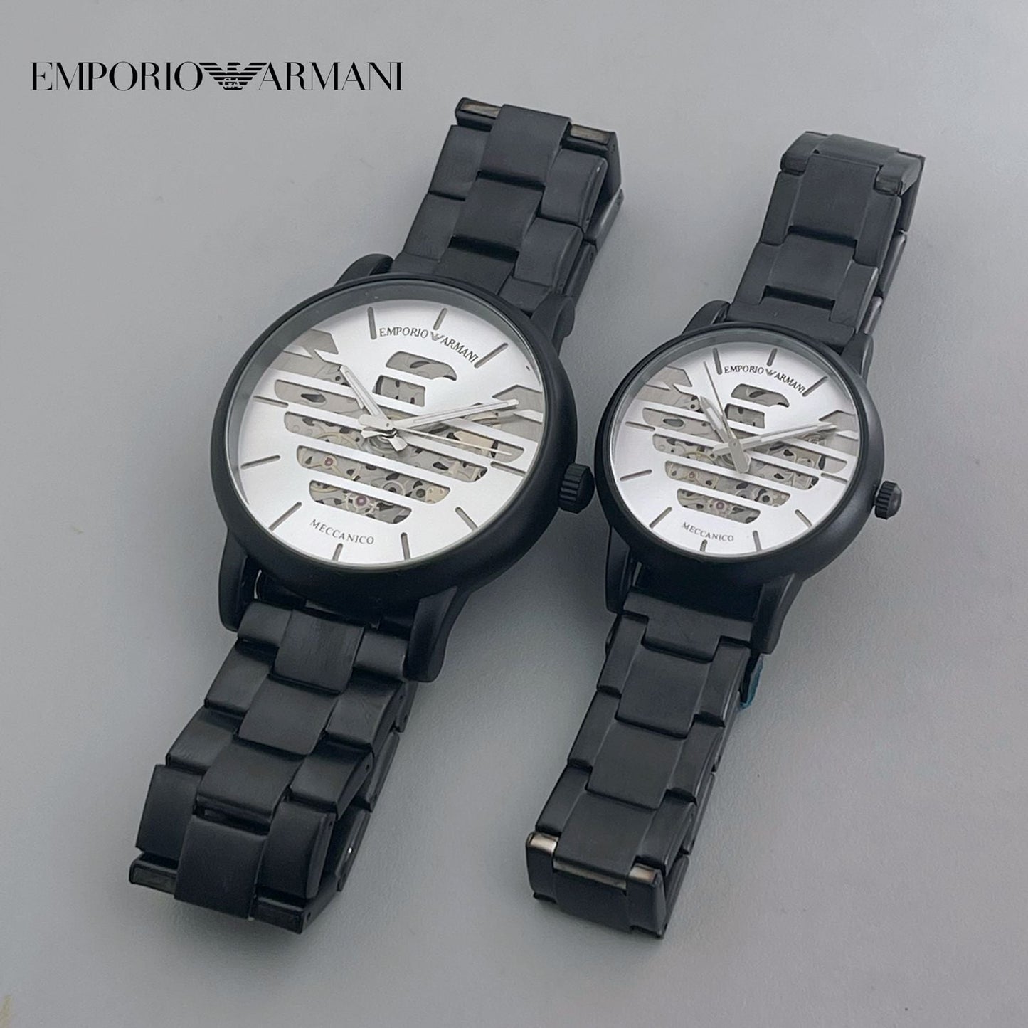 ✅ *A sporty  Emporio Armani equipped with Pearl White figures dial Designed for men & Women  with urban, on-the-go lifestyles.* ✅