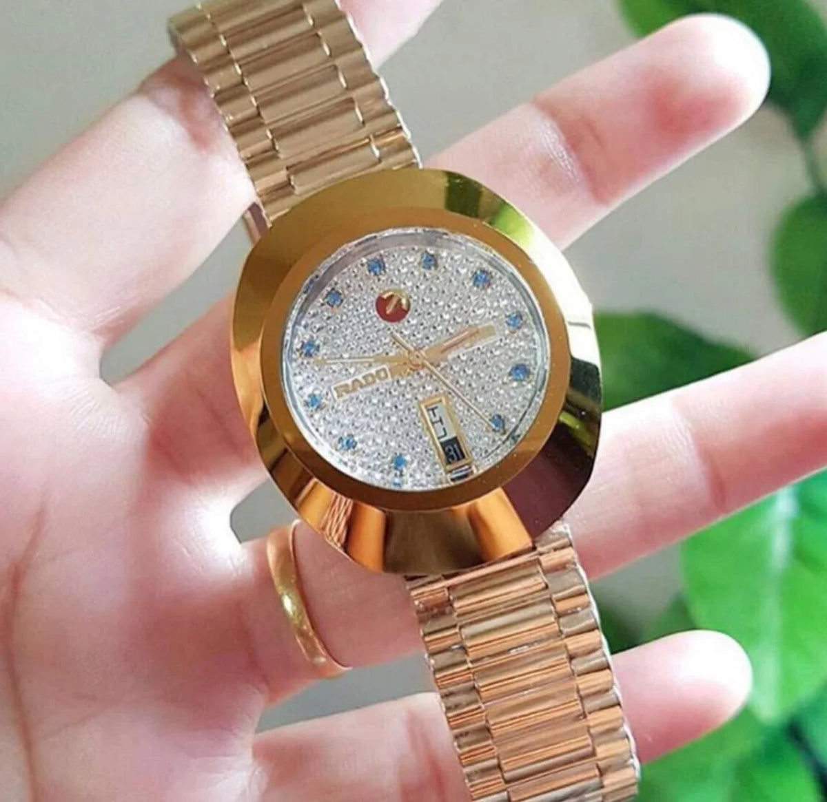 Imported Men’s Rado Automatic Gold Chain Men’s Watch