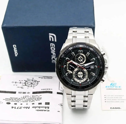 Imported Casio Edifice Black Dial Watch