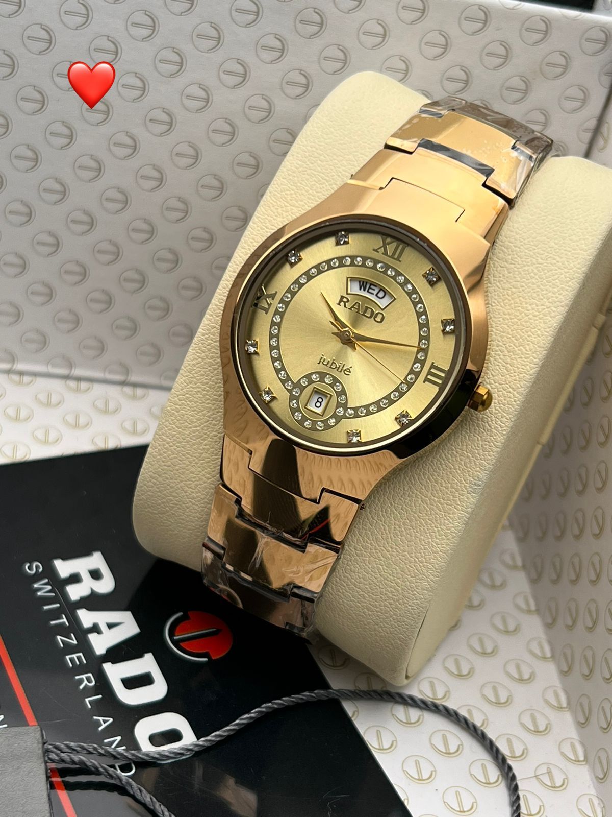 Rado Jublie collection Gold chain men's watch