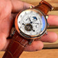Cartier Arabic Tourbillion Classic Leather Belt watch for men's