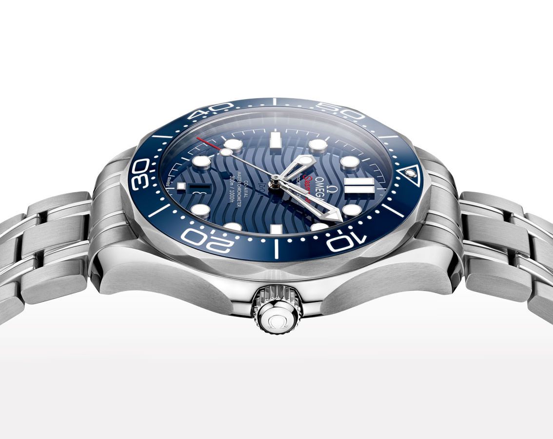 Omega Seamaster Diver 300M Co‑Axial Master Chronometer BLack Dial 210.30.42.20.03.001 Men's watch