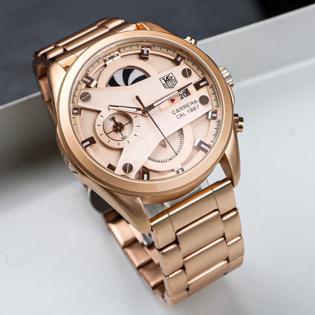 Tag Heuer Carrera CR7 Rose Gold Men's Analog Watch
