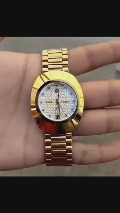 Imported Men’s Rado Automatic Gold Chain Men’s Watch