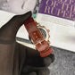 Cartier Arabic Tourbillion Classic Leather Belt watch for men's